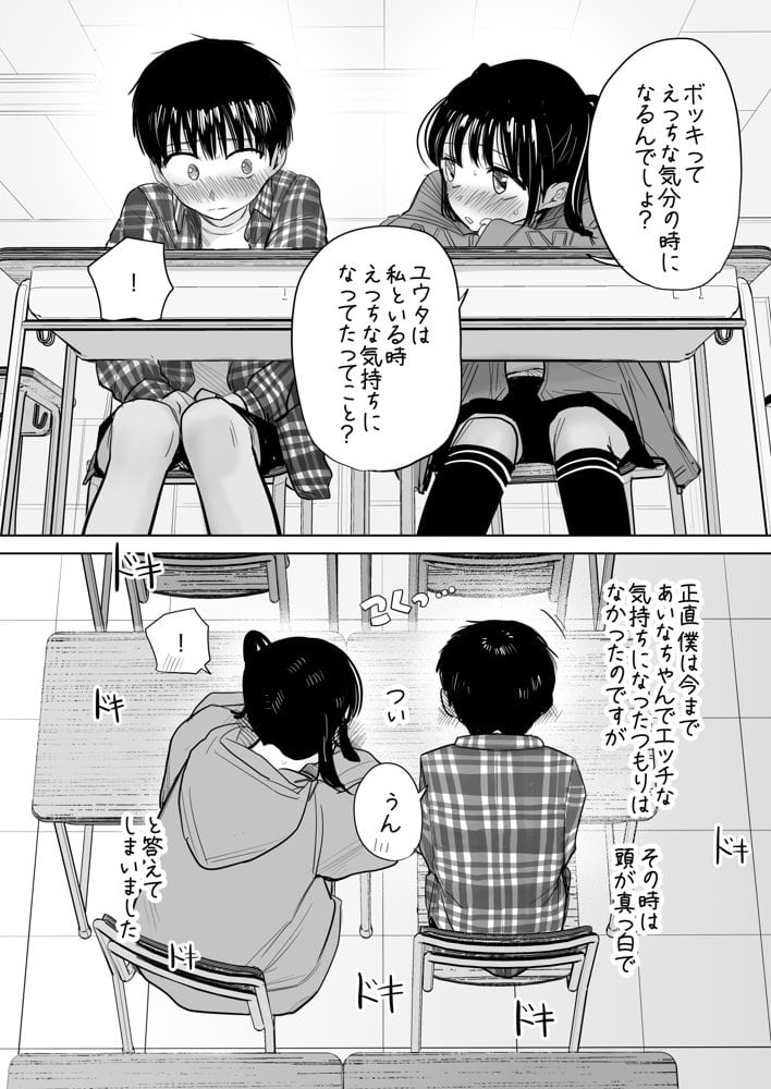 はじめてボッキを人に見せた日のこと