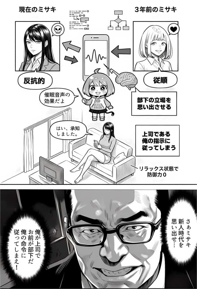 23コ下のくせに説教してくる巨乳OLを洗脳アプリで肉便器にする話