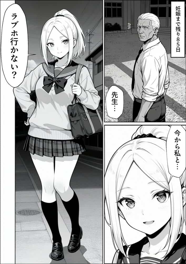 100日後に妊娠する女子校生  〜井高  美優莉 編〜