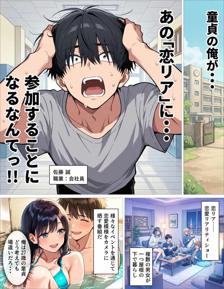 ギャル上等〜「セックスOK」の恋愛リアリティーショーで童貞が巨根無双する話〜