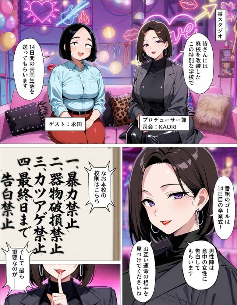 ギャル上等〜「セックスOK」の恋愛リアリティーショーで童貞が巨根無双する話〜