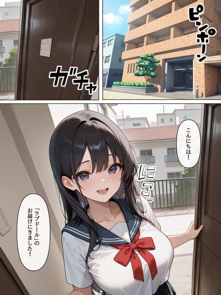 ラブドールを頼んだら…（1） 後輩ちゃんが来た