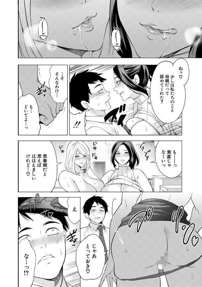 エロママ エロすぎる母親が二人できた話