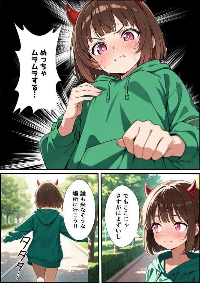 朝起きたら突然女体化して淫魔になってた話【モザイク版】