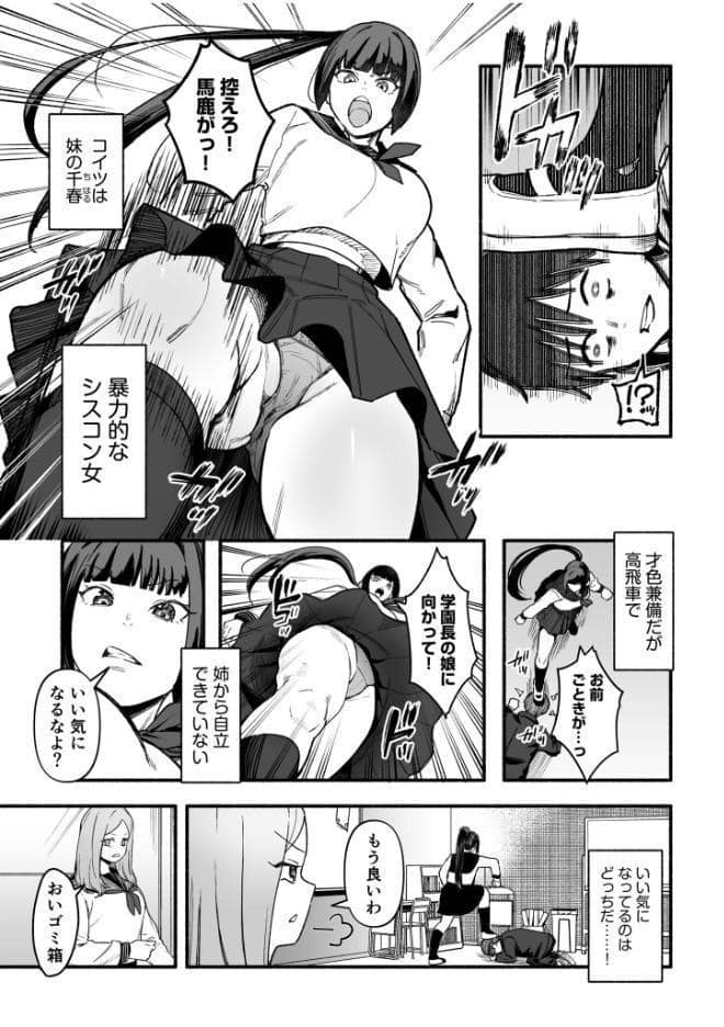 メス堕ち服従学園〜俺をいじめた令嬢姉妹に身体操作〜（1）